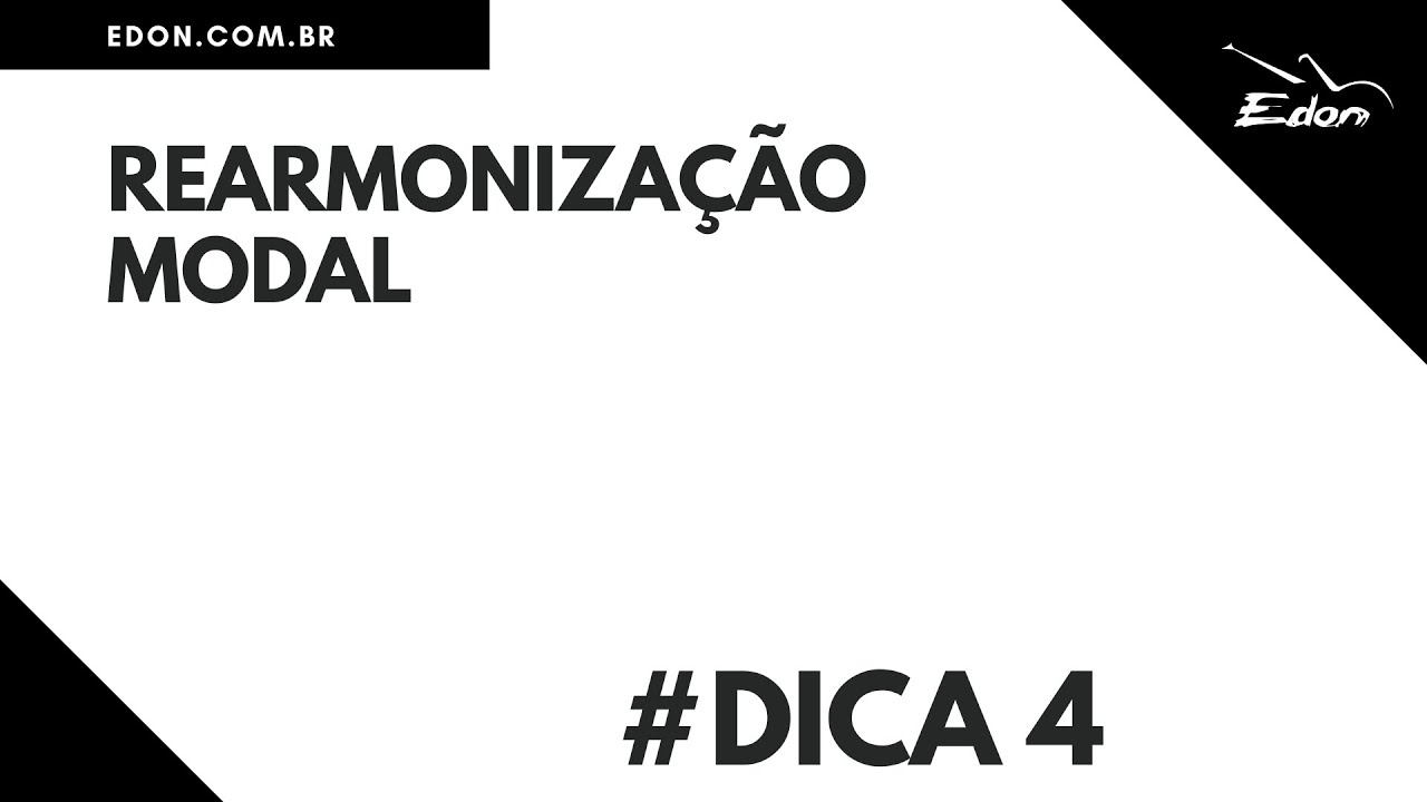 REARMONIZAÇÃO MODAL- CURSOSEDON