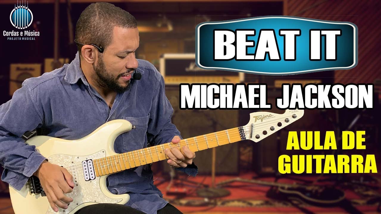 BEAT IT Michael Jackson Aula De GUITARRA MultiMusica Br