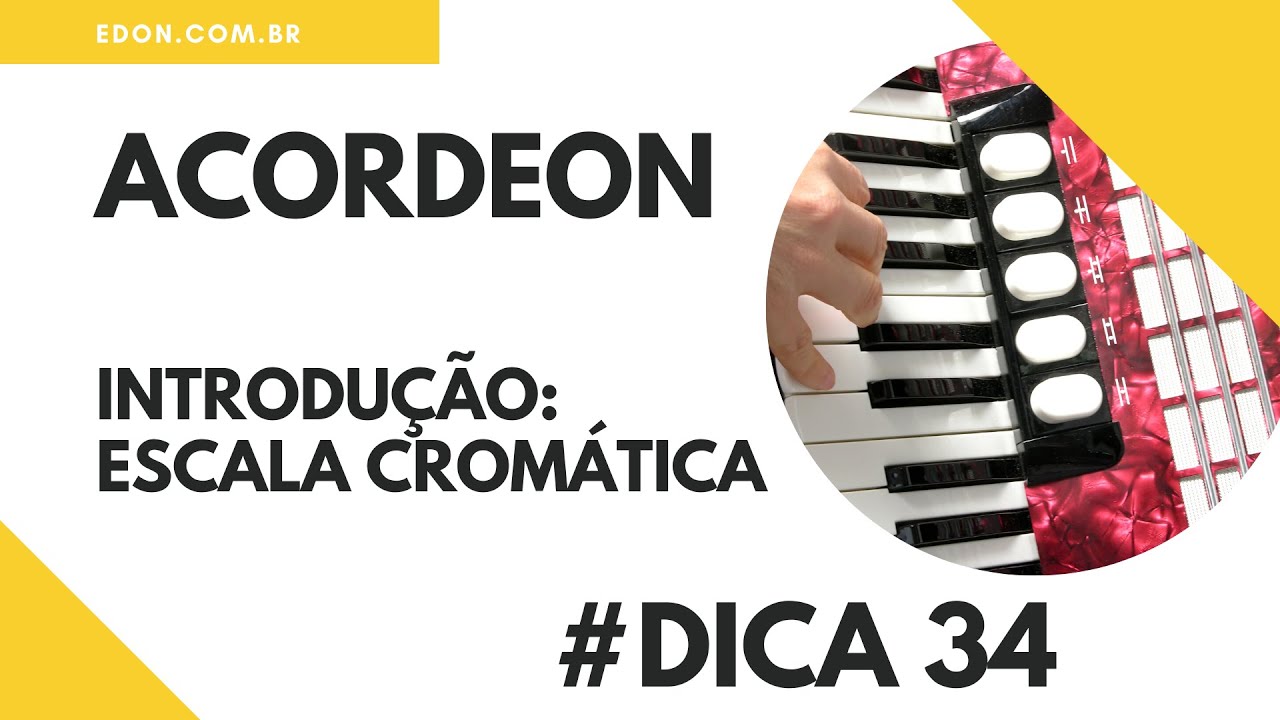 Curso de Acordeon : Escala Cromática – CursosEDON