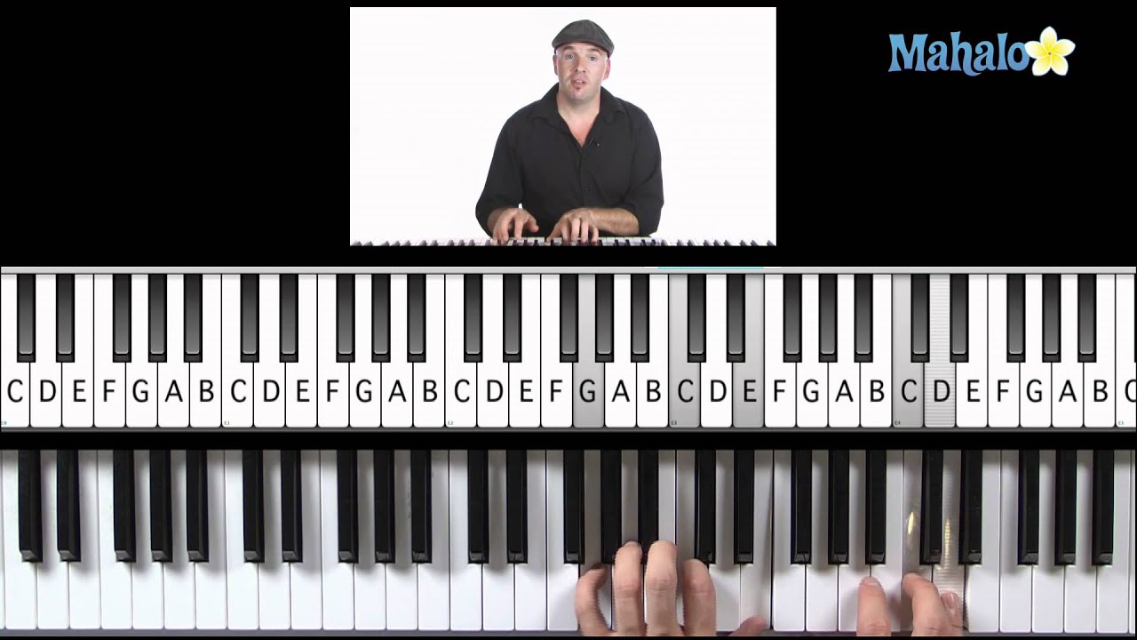 Learn Piano HD: How to Play Twinkle Twinkle Little Star (Chords and Melody) in G on Piano