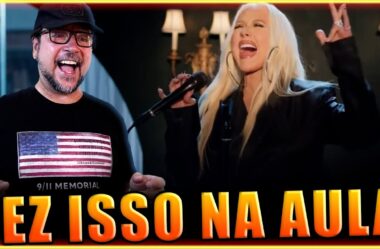 CHRISTINA AGUILERA Dando AULA DE CANTO na sua MASTERCLASS