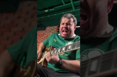 HINO DO PALMEIRAS NA GUITARRA | #Shorts