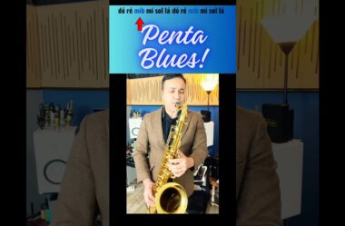 Escala Pentablues #blues #pentablues #saxofone #sax