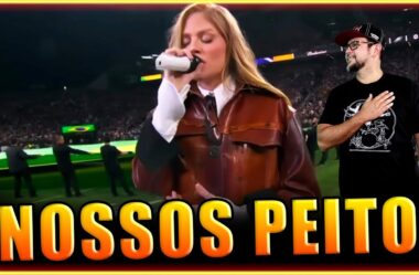 LUISA SONZA Canta HINO NACIONAL na NFL e …