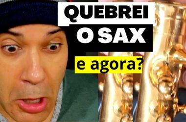 Quebrei meu sax e o conserto do saxofone completo pelo luthier Daniel Tamborin autorz Selmer Yamaha.