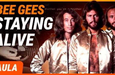 STAYING ALIVE – Bee Gees (Completa) | Como tocar no violão