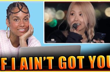 ROSÉ Canta ALICIA KEYS Melhor que Muitas  BLACKPINK